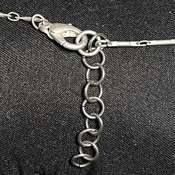 Dichroic Glass Pendant Necklace - Picture 4 of 4